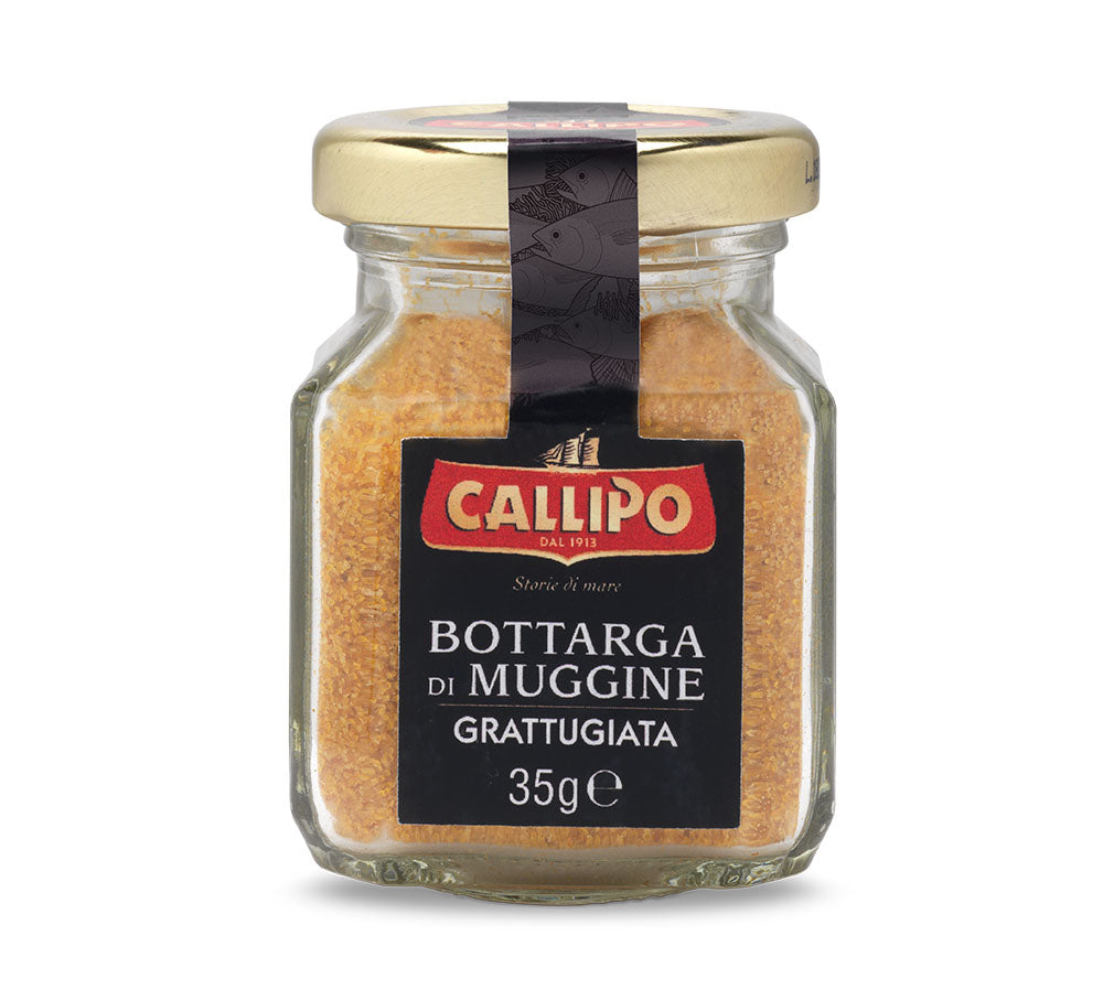 Bottarga di Muggine Callipo Grattugiata 35 g – Condimento gourmet