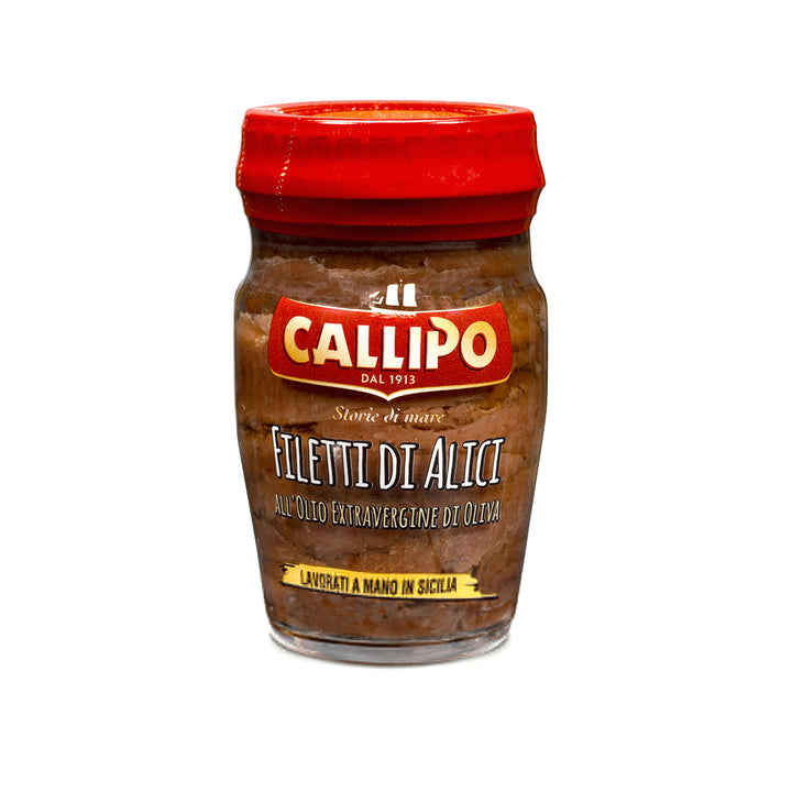 Filetti di Alici Callipo 75 g – Olio Extravergine di Oliva